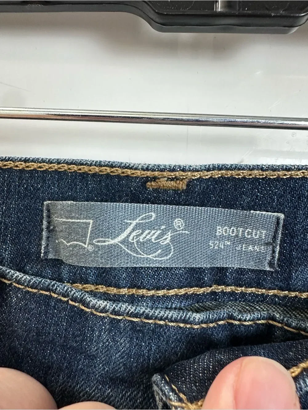 Levi's 524  Women's Dark Blue Bootcut Jeans